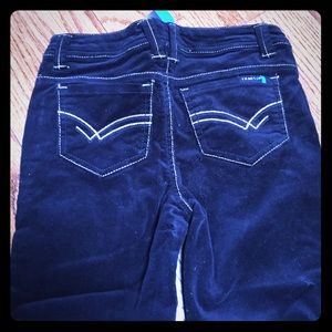 NWT Girls Black Tractor Cords, Girls Size 12!