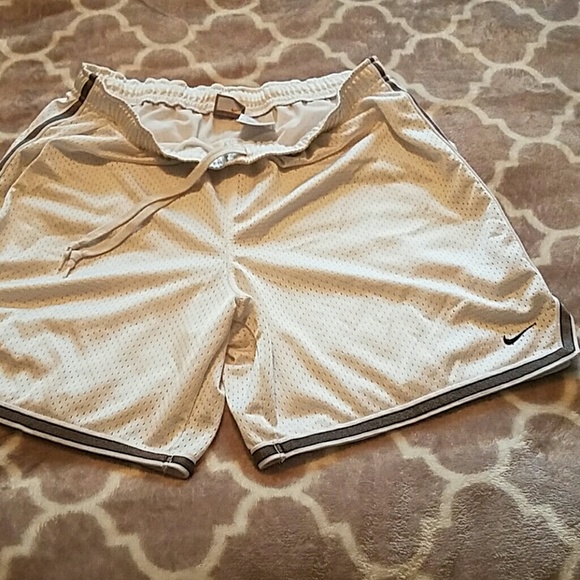 White Nike Size M shorts