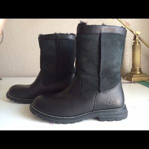 UGG black BOOTS size 8