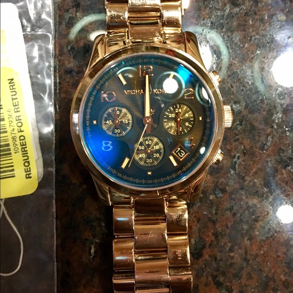 MK Rose Gold women watch