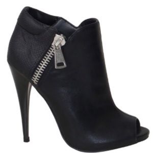 Black Stiletto Bootie