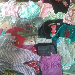 Baby Girl Clothes 0-12 Months
