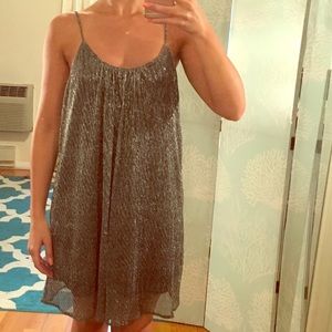 Silver dress