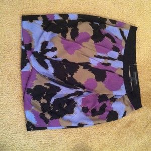 Banana republic work skirt. Black grey purple blue