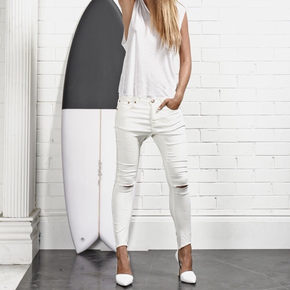 One Teaspoon Denim - One Teaspoon Desperados Ripped Knees Jeans