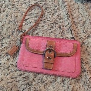 Coach wristlet