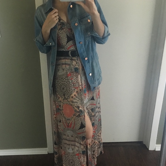 Boho maxi dress