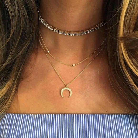 [bauble bar] crystal greta choker