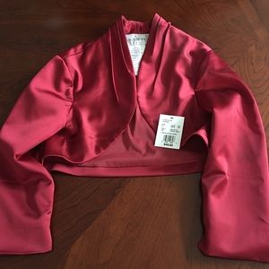 Satin jacket 3/4 sleeve