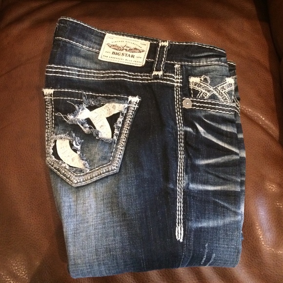 Big Star.  Liv Boot Dark wash Jean.  Size 28R. L32