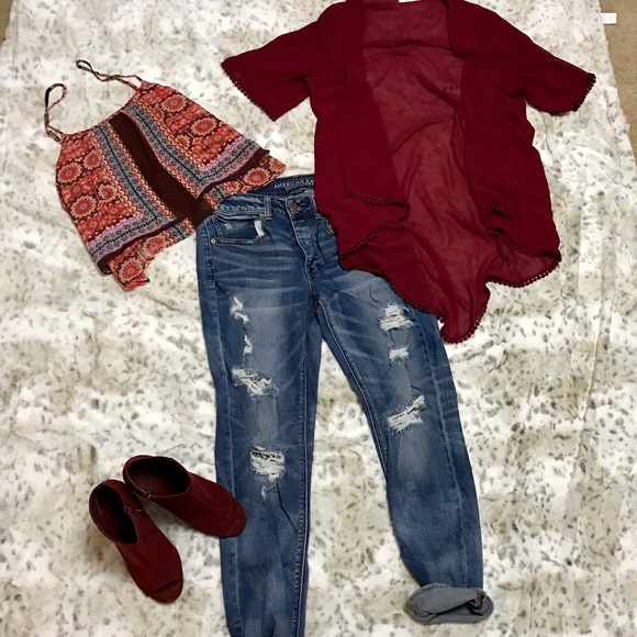 American Eagle Tomgirl Jeans size 6R