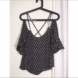 Off the shoulder shirt