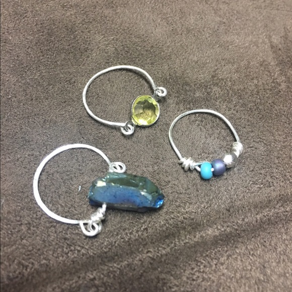 Ring Set | Wire Wrapped - Picture 2 of 2