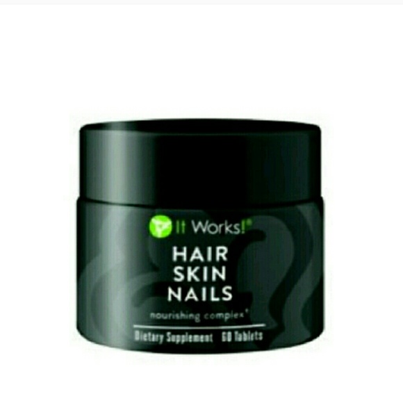 2 brand new bottles of skin hair and nails.