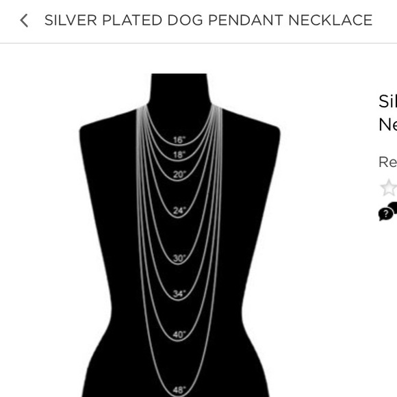 🎁Silver Plated 'Shihtzu' Dog Pendant Necklace! - Picture 2 of 2