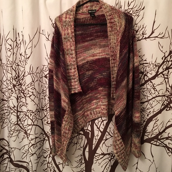Waterfall Knit Sweater Cardigan
