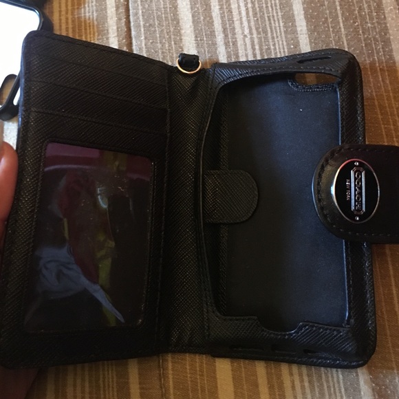 iPhone 5 Coach Card holder/case - Picture 2 of 2