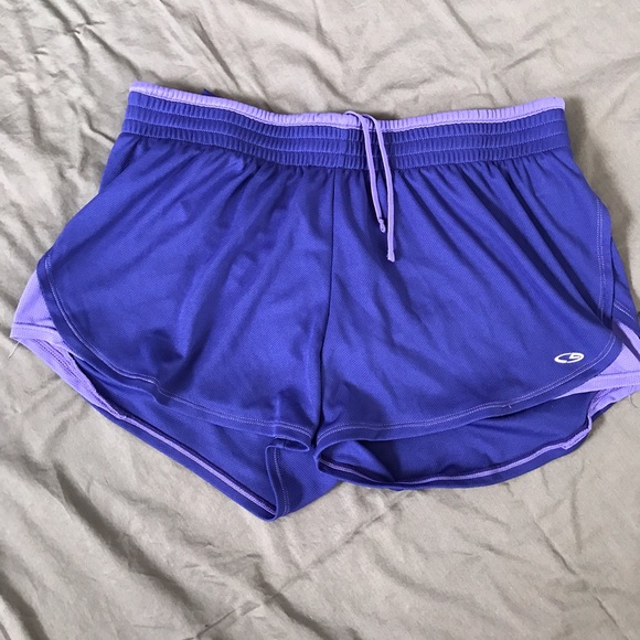 Purple Running Shorts