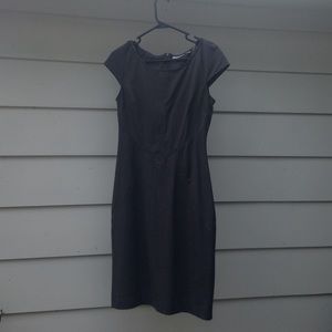 Grey Midi Dress