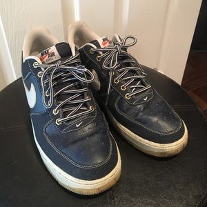 AF1 NAVY BLUE GUM SOLE SIZE 11