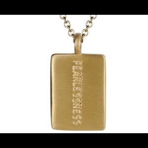 👀IN SEARCH OF; "FEARLESSNESS" NECKLACE IN GOLD