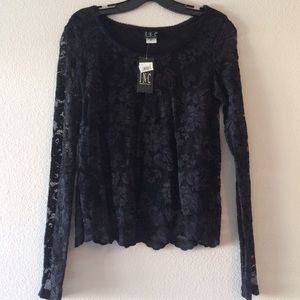 Blouse, Beautiful Black Laced & Tank lined blouse.