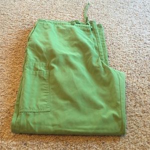Green SB scrub pants