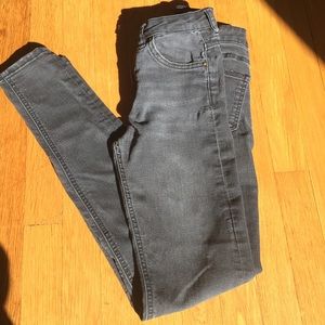 H&M gray skinny jeans