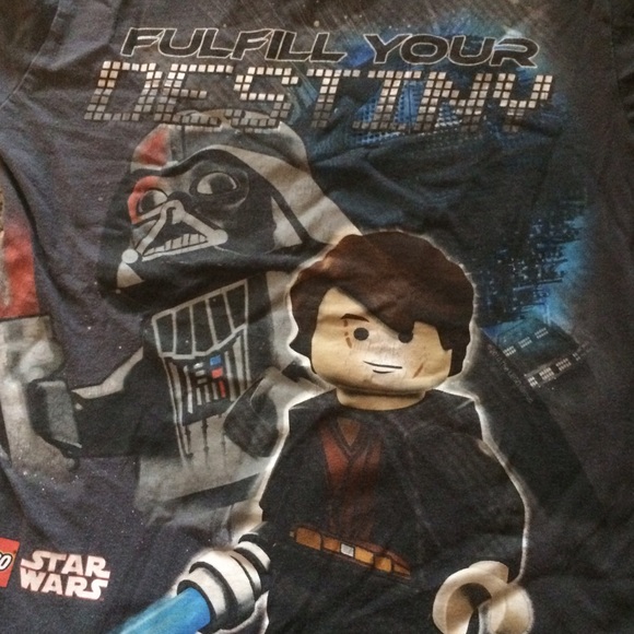Boys L Star Wars Lego T-shirt