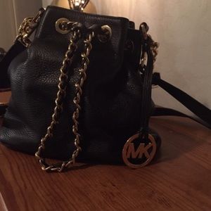 Michael Kors Leather Bucket Purse