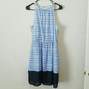 Baby & Navy Blue Old Navy Dress