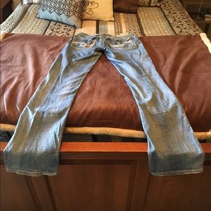 Suki silver jeans, flap pocket