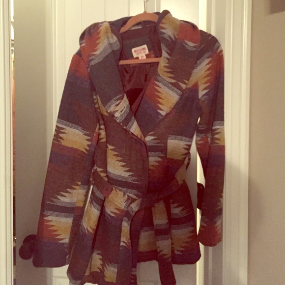 aztec winter coat