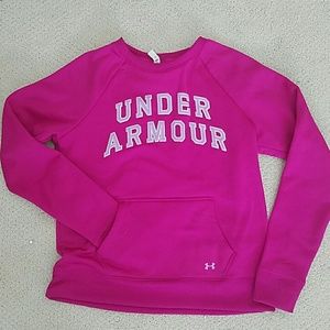 Fuschia Under Armour sweater