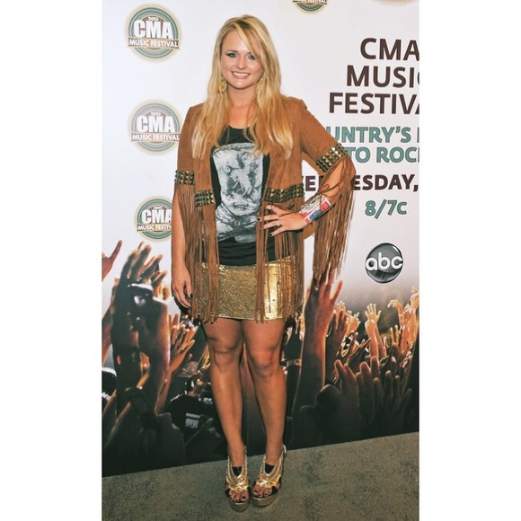 Haute Hippie Gold Sequin Mini Skirt ✨