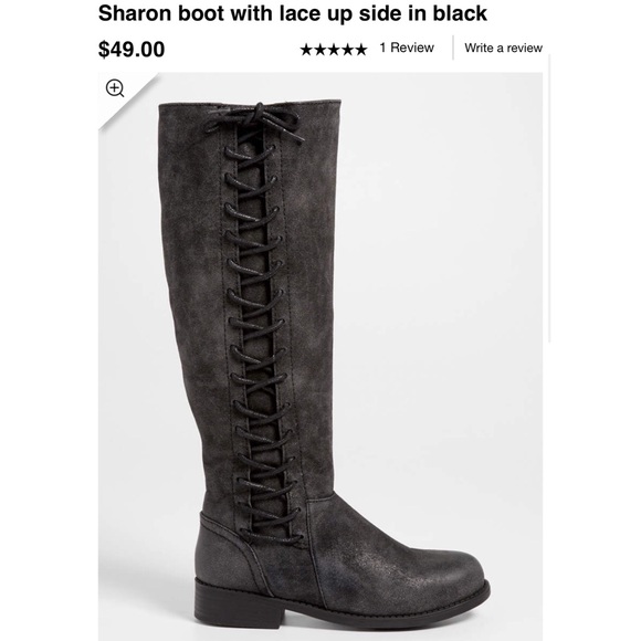 Maurice's Side Lace boot