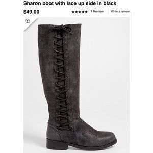 Maurice's Side Lace boot