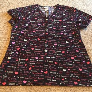 Love SB scrub top