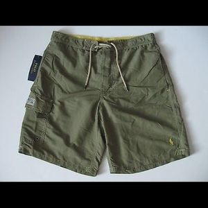 Polo swim trunks