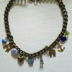 Chain Charm Choker