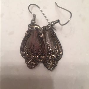 Silver Spoon Earrings