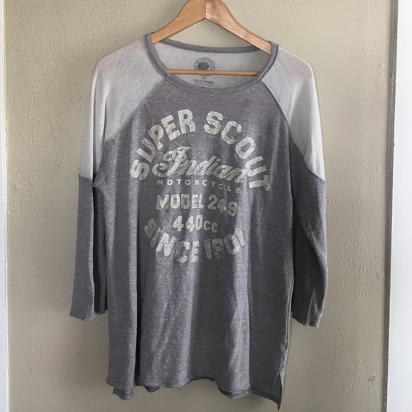 Indian Motorcycle Baseball Tee