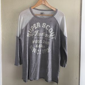 Indian Motorcycle Baseball Tee