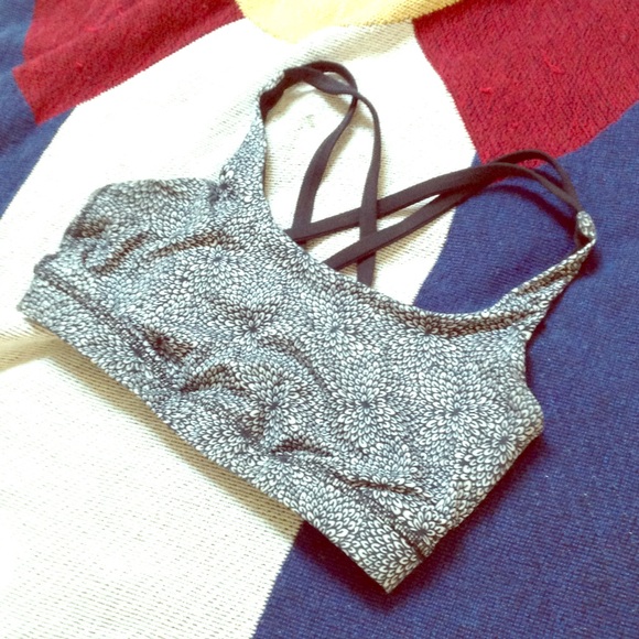 Floral Sports bra
