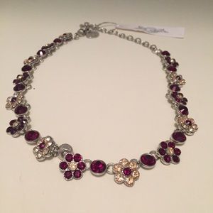 Designer Garnet & Gold Necklace FSU