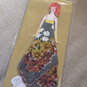 Darling handkerchief card