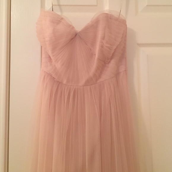 Jenny yoo Collection baby pink dress