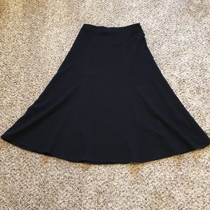 CAbi Swing Skirt (Black)