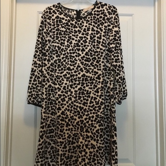 Loft Animal Print Dress