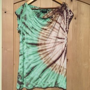 NWOT Tryst dressy tie dye tank top